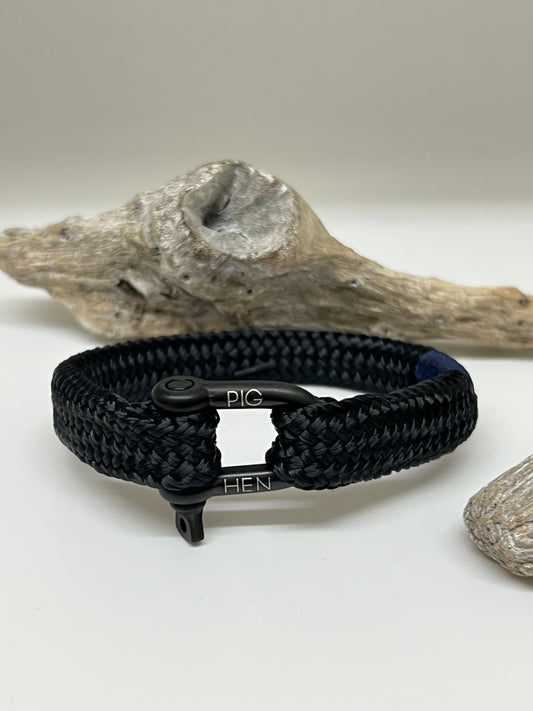 Bracelet Gorgeous Georges, Navy - Noir Amsterdam, Pig&Hen Gorgeous Georges