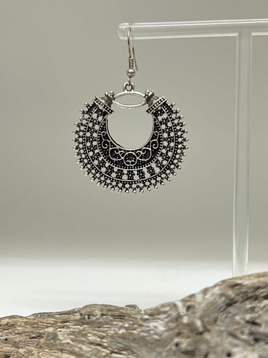 Boucles d'oreille Majesty Zamac dessinée à Montréal Sazzu ME3012G