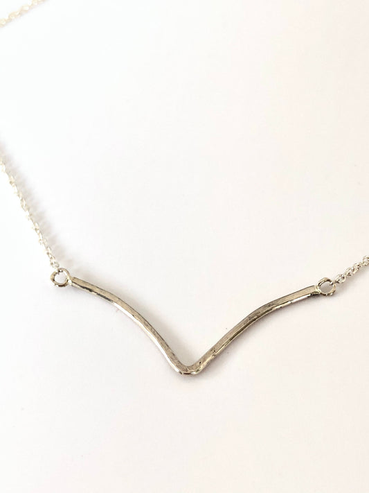 Collier Chevron Argent 925 recyclé wmn08925 W Jewellery