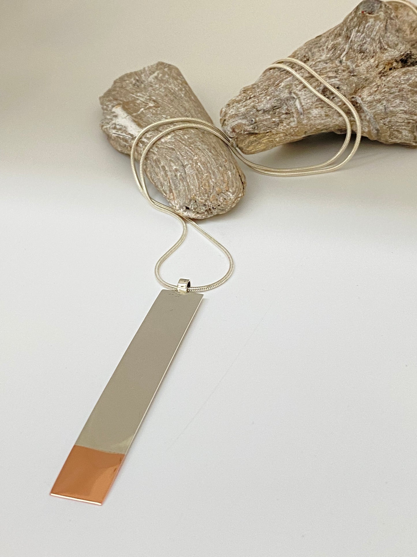 Pendentif Argent 925/Cuivre Fait main à Montréal Claudine Moncion N_Sha102