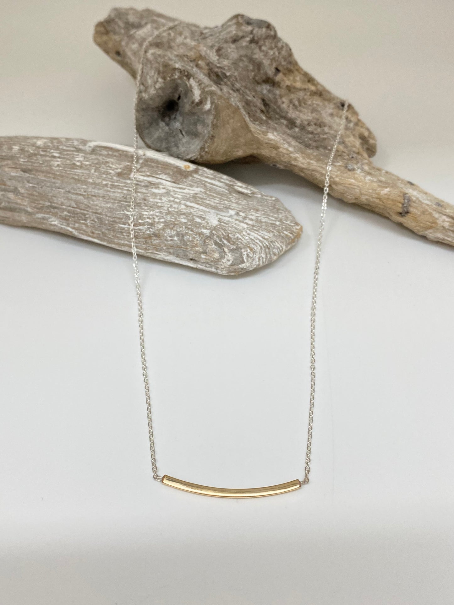 Collier Countour Necklace Argent 925 Fait à la main à Montréal Camillette