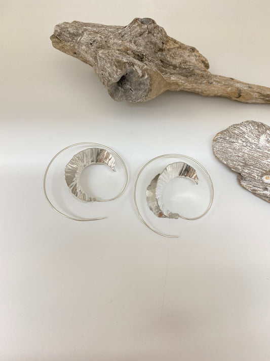 Boucle d'oreilles Argent 925 Claudine Moncion Montréal For03