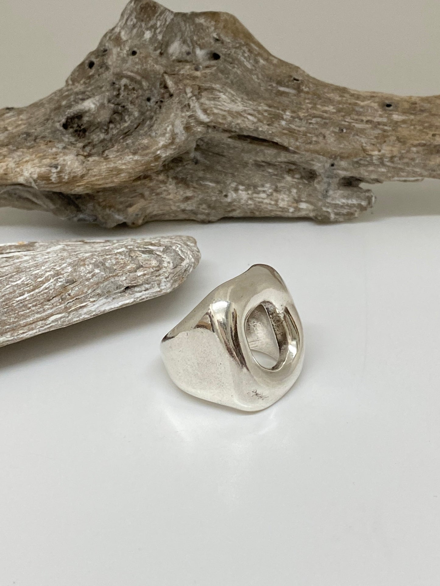 Bague Encuadra Fabriqué de manière Artisanale en Espagne Ciclon Bijoux 192506