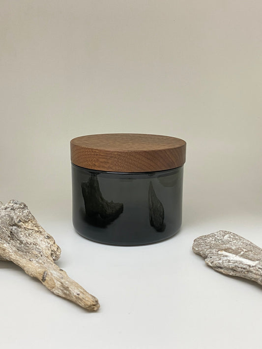 Main de sel en verre soufflé A&J Métissage Kamouraska