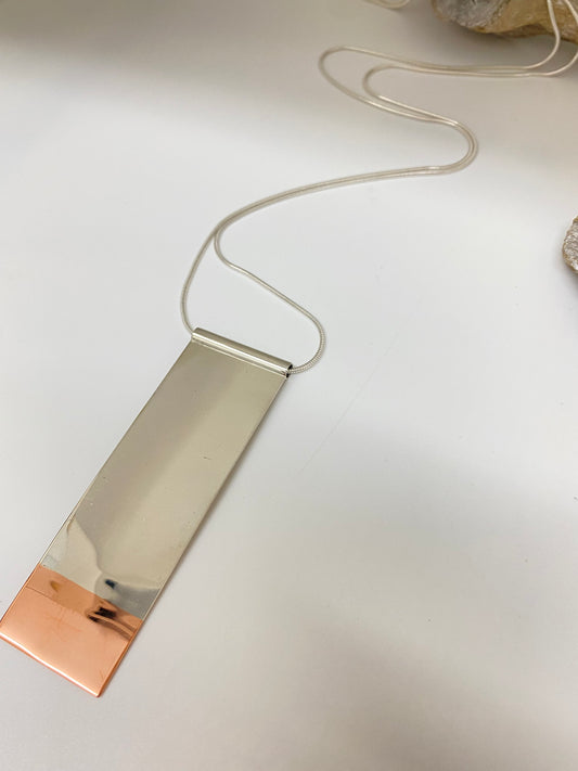 Pendentif N_Sha103 Argent 925/Cuivre Claudine Moncion Montréal N_Sha103