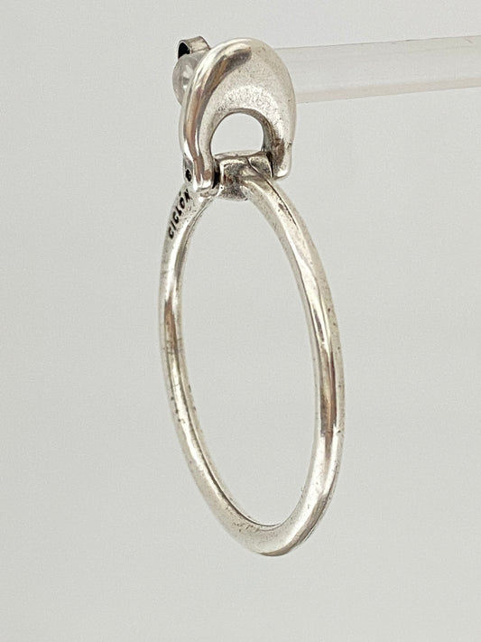 Boucles d'oreille Anneaux Fabriqué à la main par des Artisans d'Espagne, Ciclon