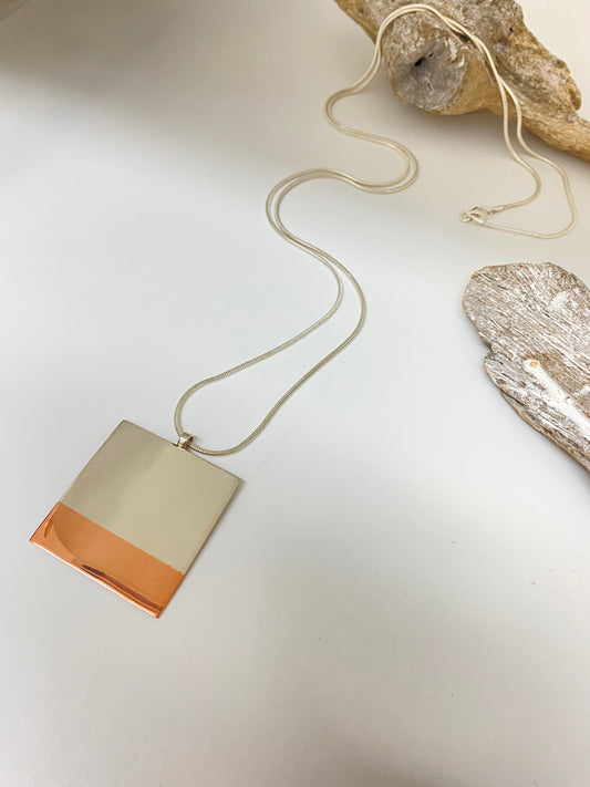 Pendentif N_Sha1012 Argent 925/Cuivre Claudine Moncion Montréal N_Sha102