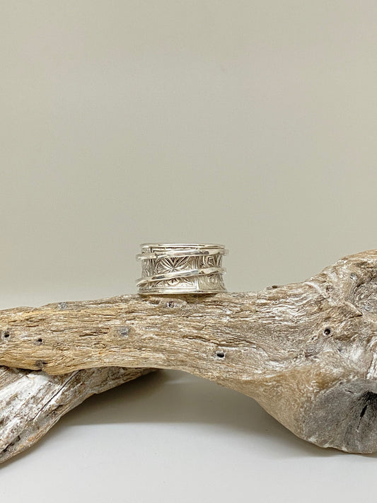 Bague Faith Argent Meditation ring Toronto Faith MR621