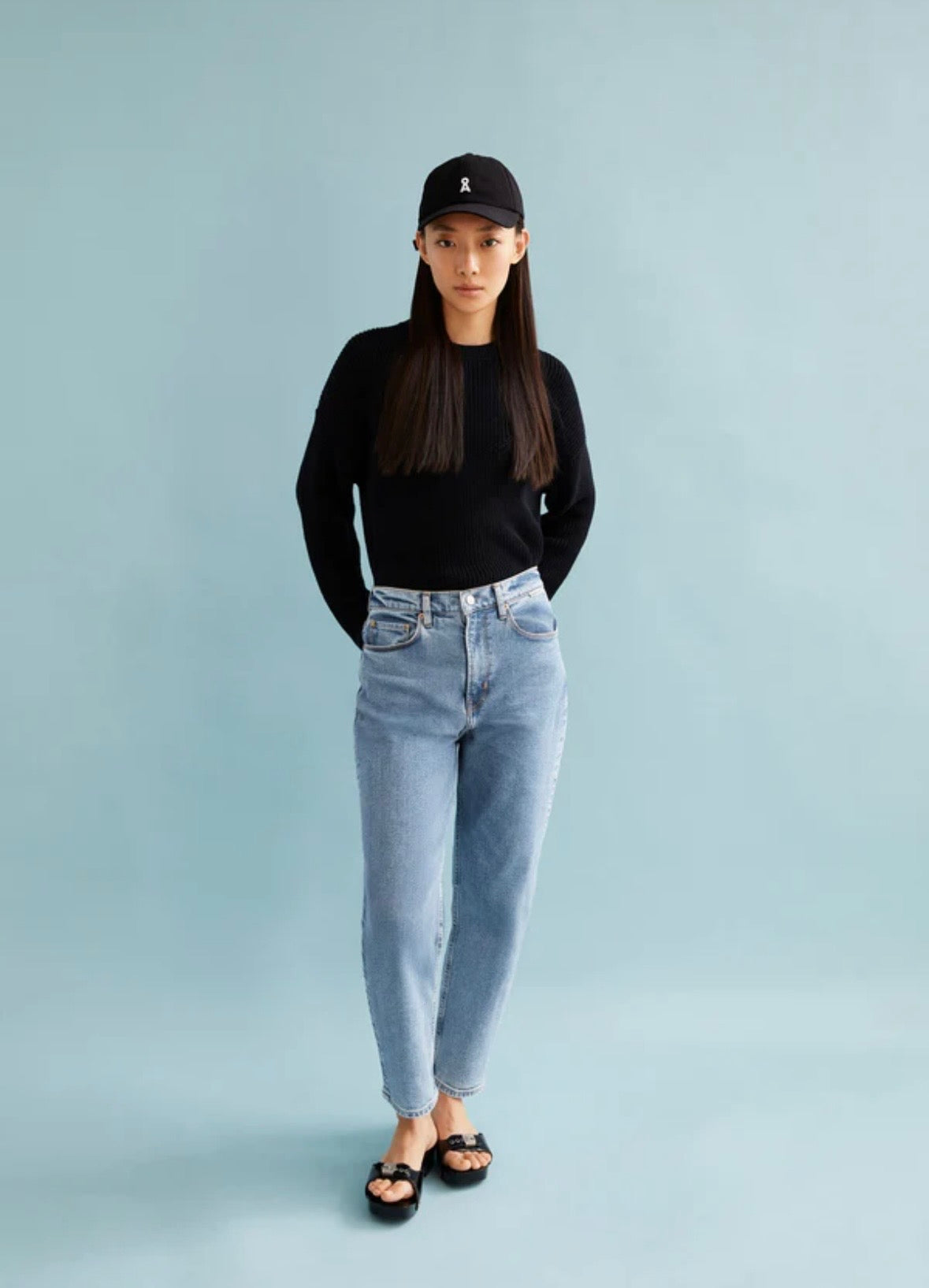 MAIRAA MOM JEAN  Mélange de coton recyclé Stretch confortable Armed Angel Armed Angel