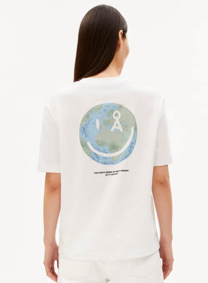 T-SHIRT GRAPHIQUE TARJAA  100 % coton bio Armed Angel Armed Angel