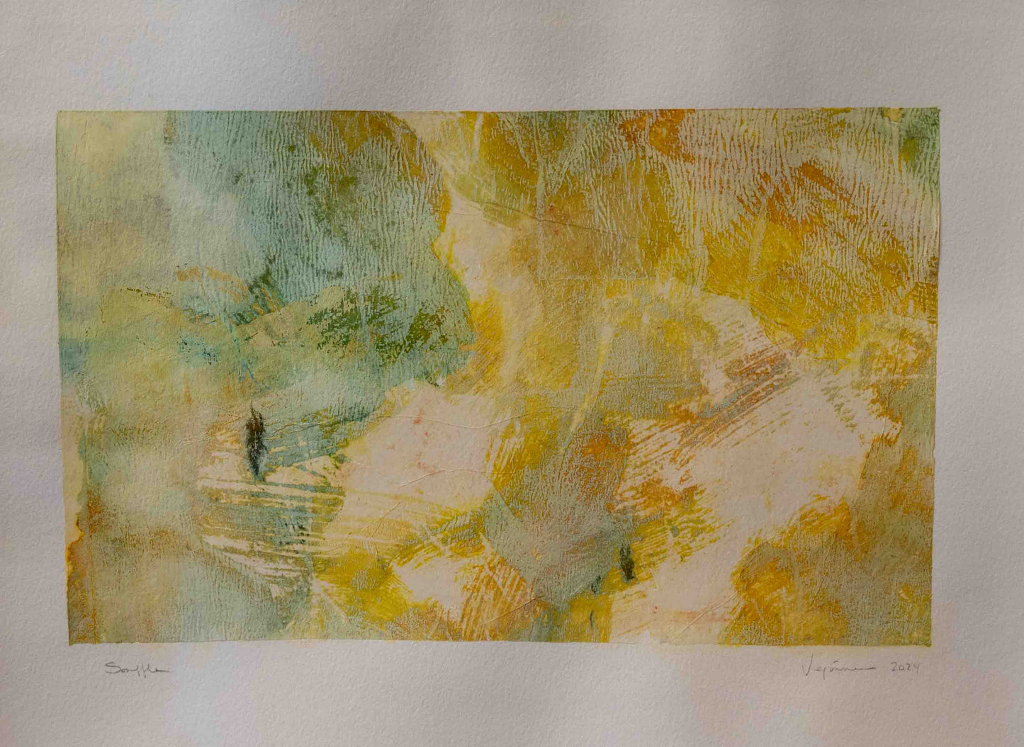 SOUFFLE France Véronneau Montréal 18 x 19 pouces SOUFFLE