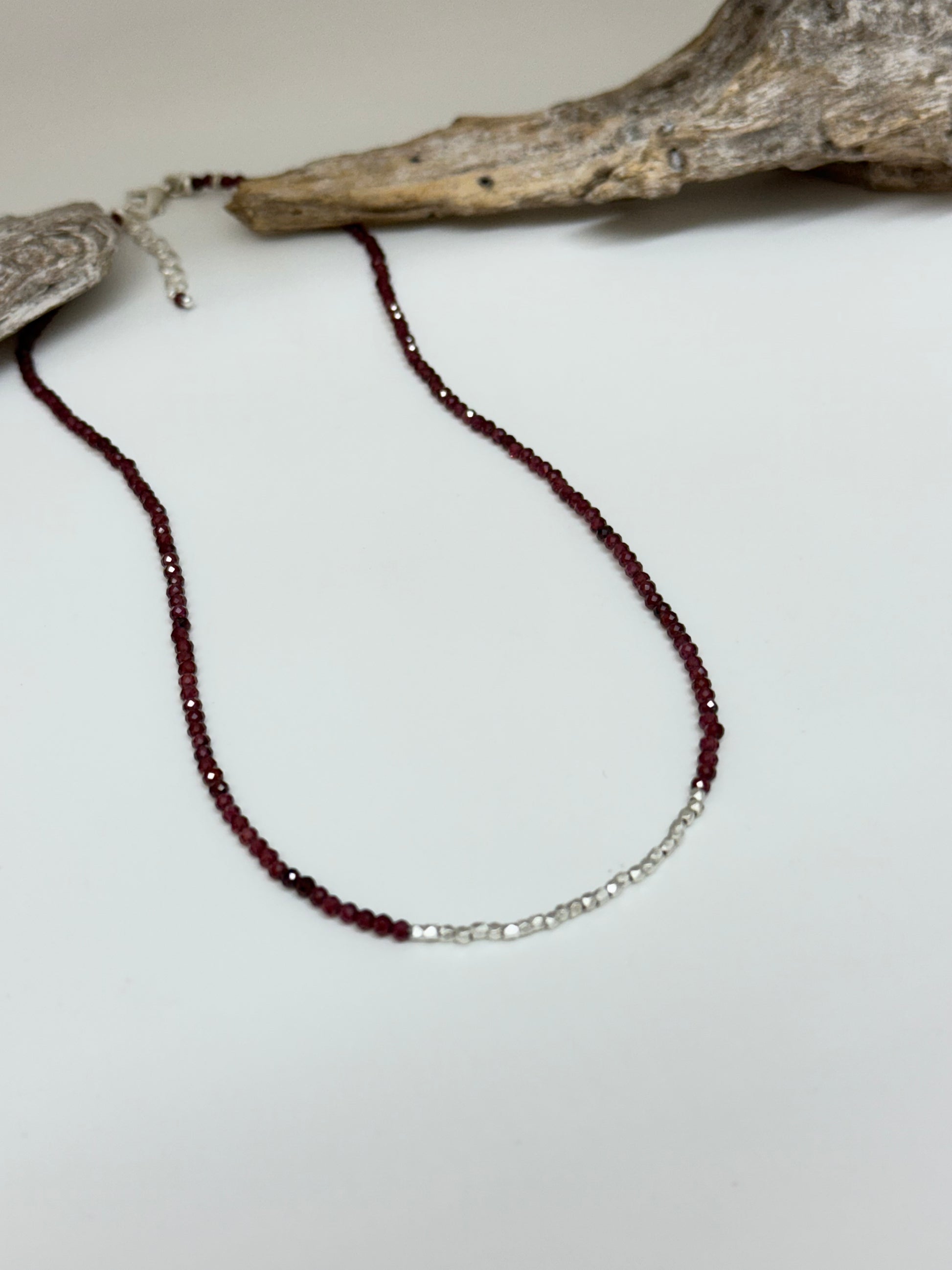 Le Candy Grenat argent S. Bucci Atelier créatif Candy grenat argent