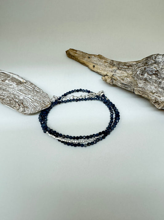 Bracelet Collier Multi 3 Saphir et or S. Bucci Atelier créatif Bracelet Collier Multi 3