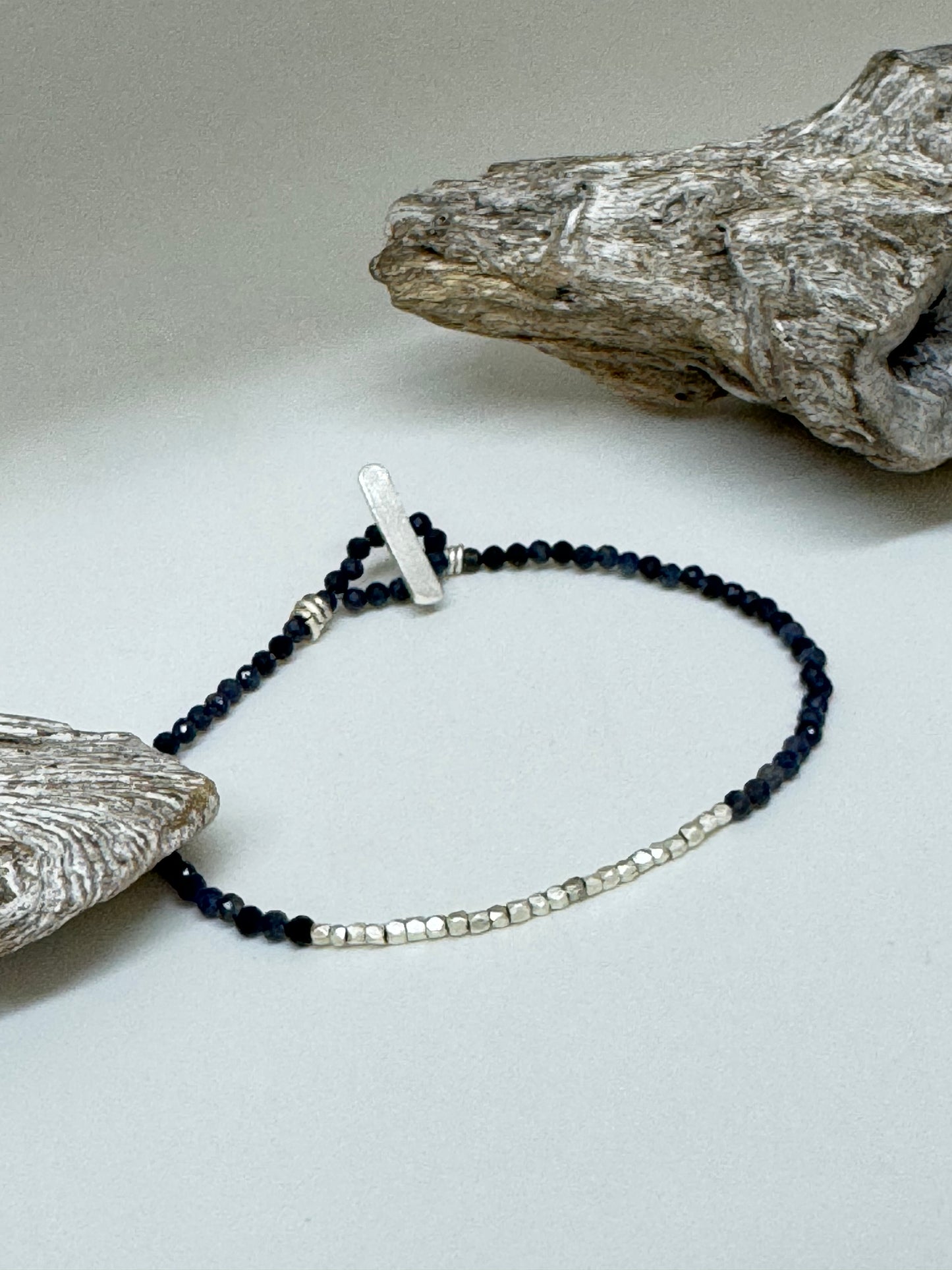 Bracelet Candy Saphir et argent S. Bucci Atelier créatif Bracelet Candy Saphir