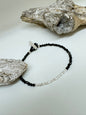Bracelet Candy Golden Obsidienne et argent S. Bucci Atelier créatif Bracelet Candy Golden Obsidienne