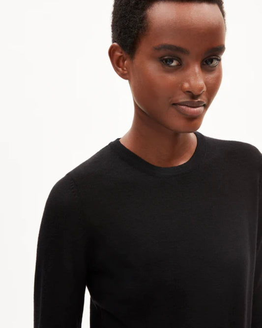 LAILAA black coton et lyocel bio Armed Angel Haut en coton bio LAILAA