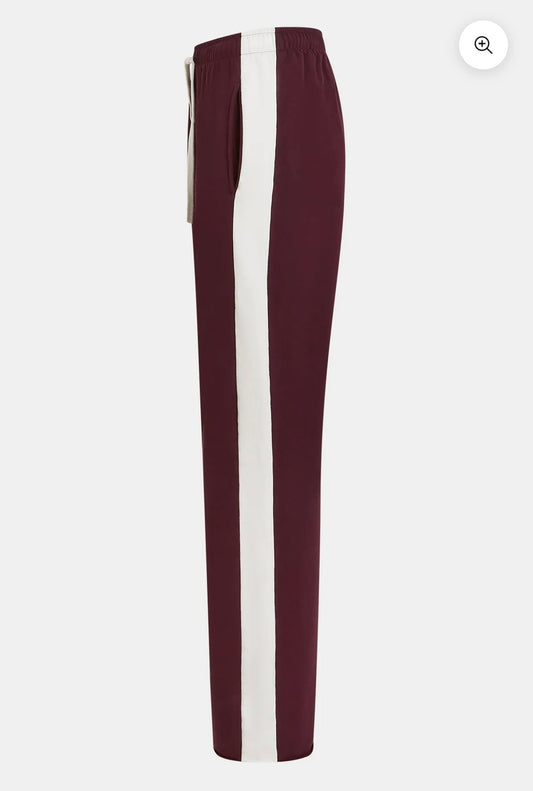 PANTALON À RAYURES (W25F1706) NOIR - ÉCRU Penn&Ink Pantalon W25F1706