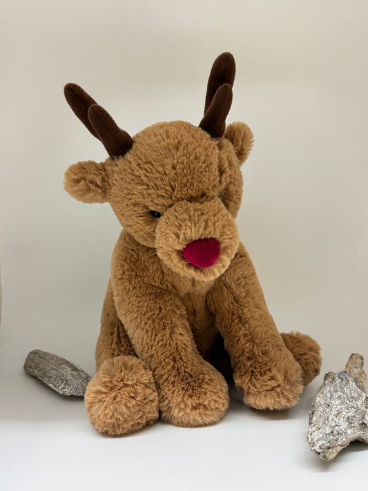 Romi Reindeer, peluche dessinée à Londres Jellycat  ROM2R