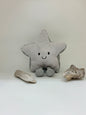 Étoile Argent amusante, peluche dessinée à Londres Jellycat A6STS