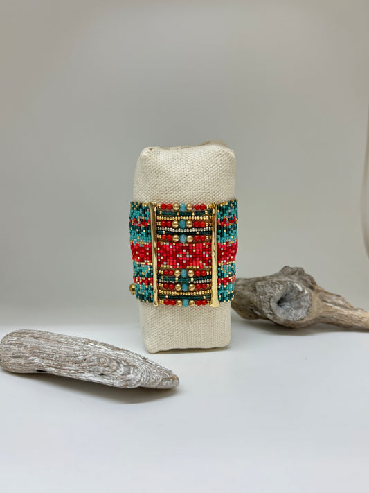 Bracelet Stony River Artisanal Perle Japonaise Miyuki Mishky Fait en Colombie Bracelet Stony River