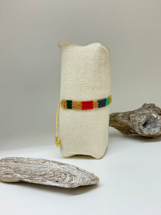 Bracelet Tunez Tissage Artisanal Mishky Fait en Colombie Bracelet Tunez