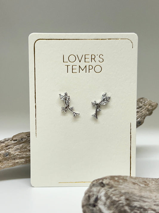 Boucles Eden Climbers, dessinée à  Vancouver. Lovers Tempo 1SP20005-SLV 