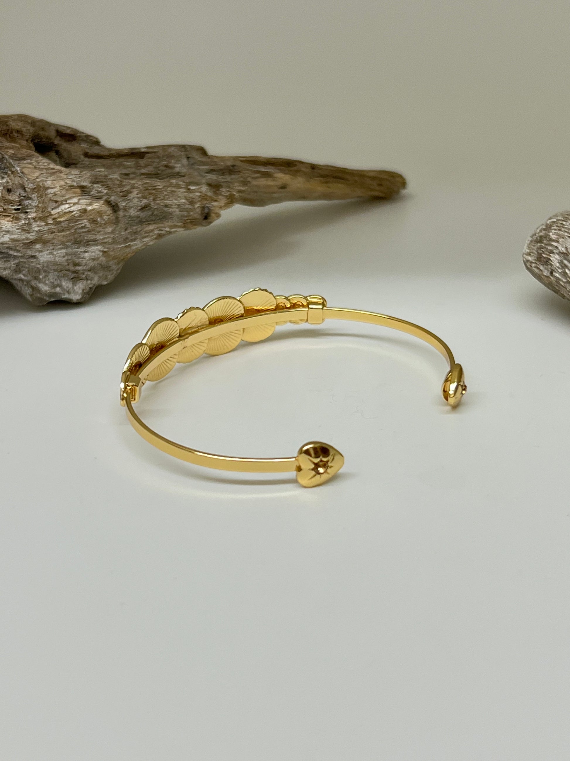 Set de 2 bracelets ronds en bois brut Medium à personnaliser et décorer x1 - Perles & Co Set de 2 bracelets ronds en bois brut Medium à personnaliser et décorer x1 - Perles & Co