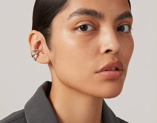 Colette Ear Cuff Jenny Bird Canada Boucle Florence JB3418-HPS-W