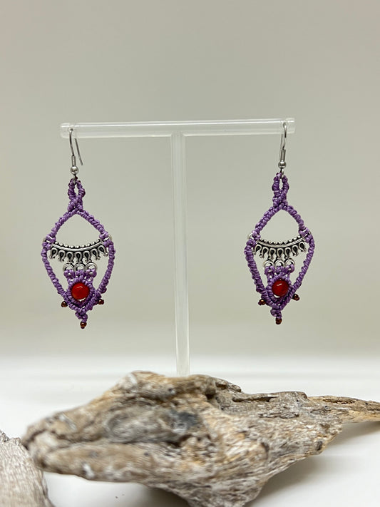Boucles Aglaya Fabriqué à la main à Montréal Sandra Dols Rodriguez Aglaya