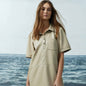 Areta Robe chemisier désert Mélissa Nepton Montréal Areta dress