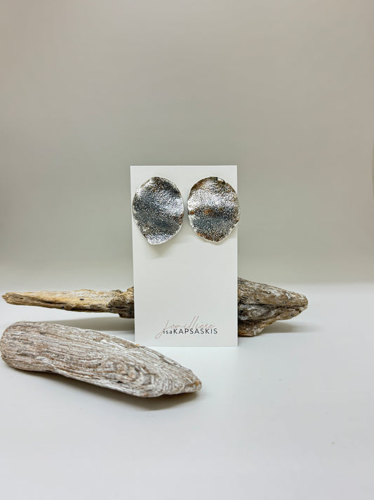 Bo-Olas-Oxy Boucles d'oreilles en argent / doré fait mains à Montréal Isabelle Kapsaskis Bo-Olas-Oxy