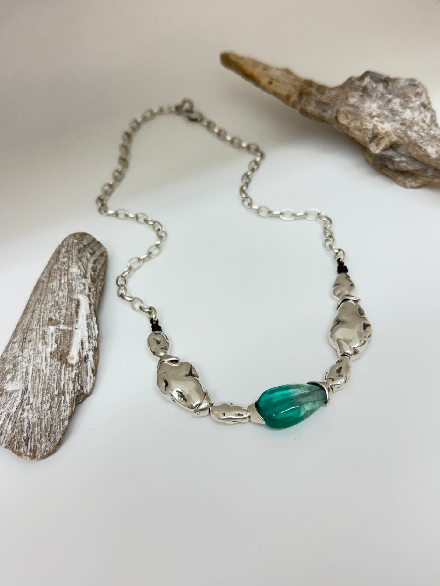 Collier Iiquïd Fabriqué par des Artisans d'Espagne Ciclon 254802-12