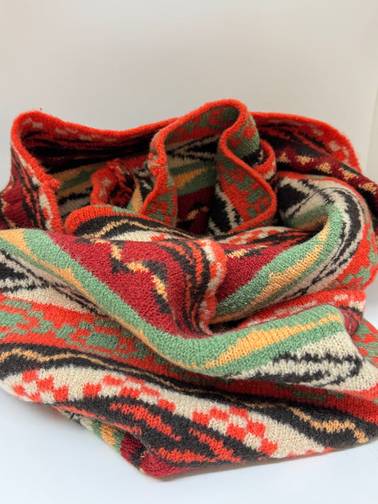 

Foulard Kayla Fair Isle Snood Powder design Foulard Kayla Fair Isle Snood