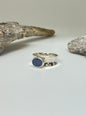 Bague Argent 925 & Opal de feu Dessinée par Carole Morand
