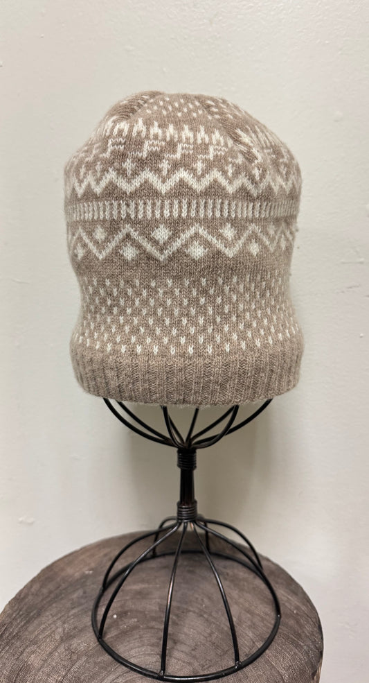 ROMY - BONNET EN TRICOT IMPRIMÉ HARRICANA ROMY