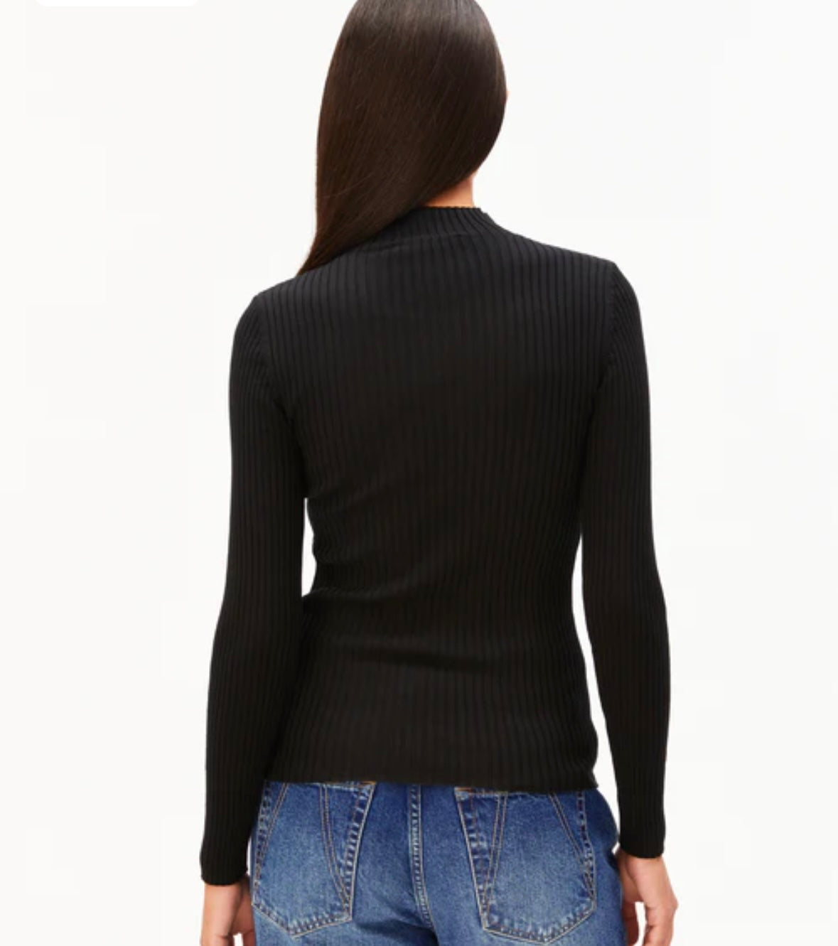 Haut Alaania noir en coton bio Armed Angel Haut en coton bio Alaania