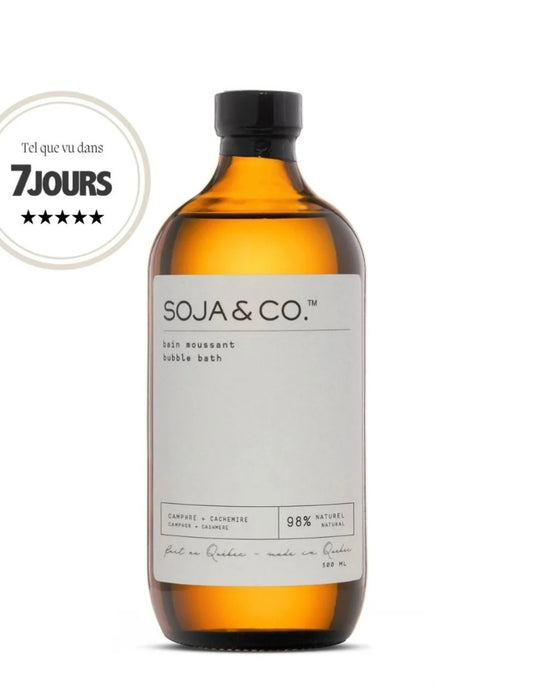 Bain moussant | Camphre + Cachemire