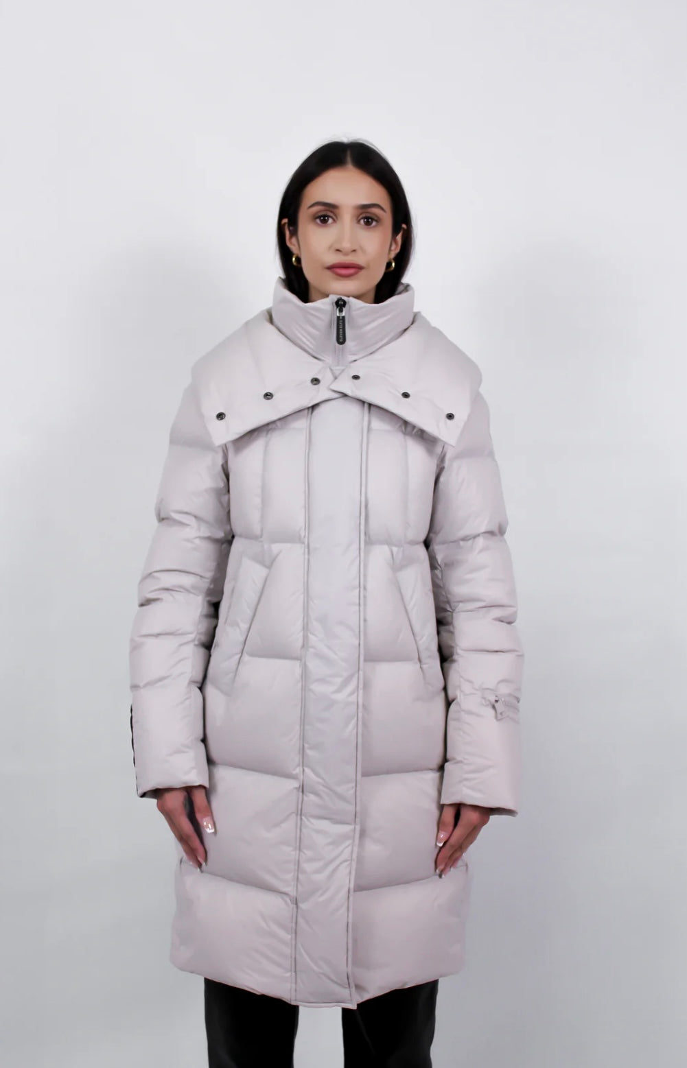 Manteau long en duvet Tara | Lin Eleven Elfs design Italien Eleven Elfs Manteau long en duvet Tara | Lin