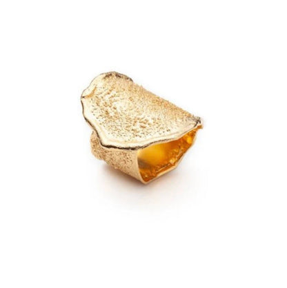 Bague Olas Or&nbsp; Fait mains à Montréal Isabelle Kapsaskis Bague Olas Or