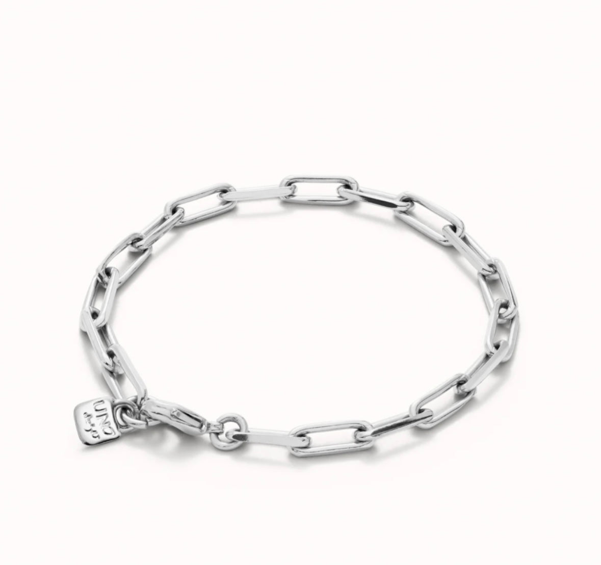 Bracelet à maillons rectangulaires Uno de 50