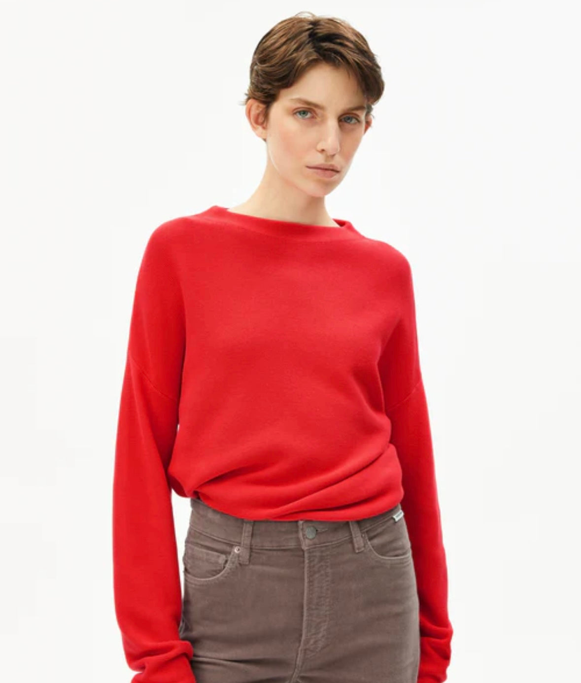 Merinaa Apple Candy pull cotton biologique Armed Angel Merinaa pull cotton biologique Merinaa