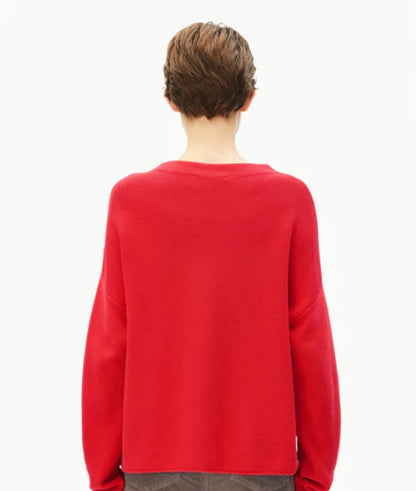 Merinaa Apple Candy pull cotton biologique Armed Angel Merinaa pull cotton biologique Merinaa