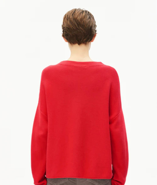 Merinaa Apple Candy pull cotton biologique Armed Angel Merinaa pull cotton biologique Merinaa