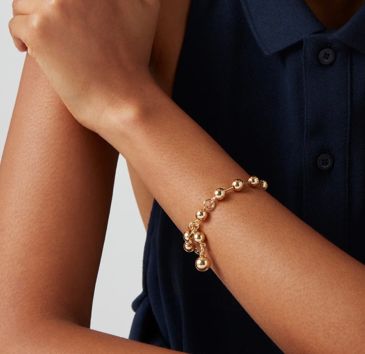 Celeste bracelet silver Dessiné par une Artiste Ontarienne Jenny Bird JB2083-GLD