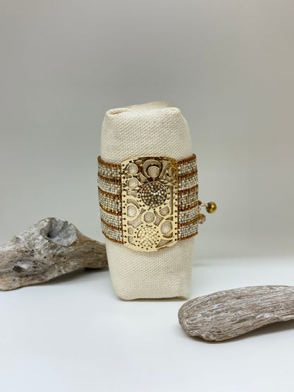 Bracelet Dream Catcher Artisanal Perle Japonaise Miyuki Mishky Fait en Colombie Bracelet Dream Catcher