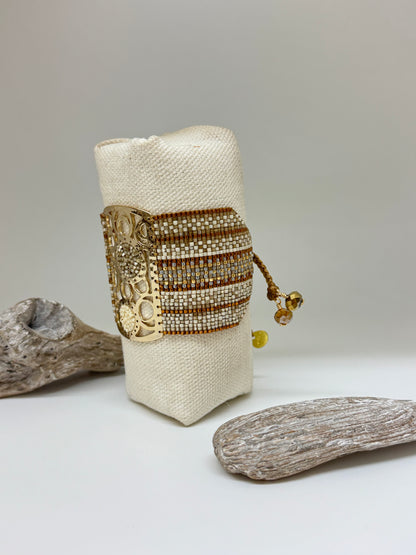 Bracelet Dream Catcher Artisanal Perle Japonaise Miyuki Mishky Fait en Colombie Bracelet Dream Catcher