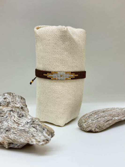 Bracelet Peeky Artisanal Perle Japonaise Miyuki Mishky Fait en Colombie Bracelet Peeky