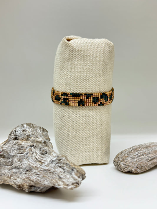 Bracelet Panthera Artisanal Perle Japonaise Miyuki Mishky Fait en Colombie Bracelet Panthera