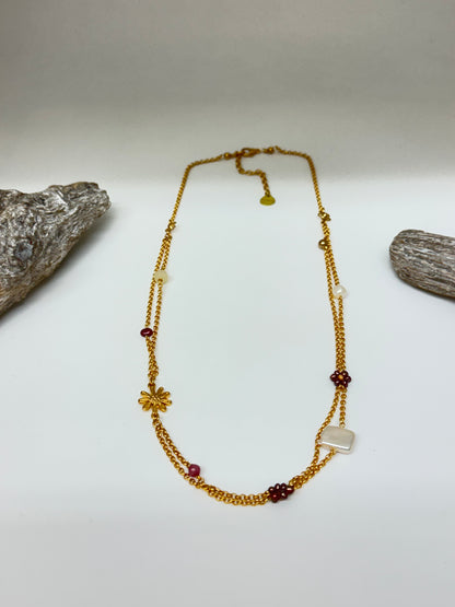Collier Bloom Mishky Fait à la main en Colombie Collier Bloom