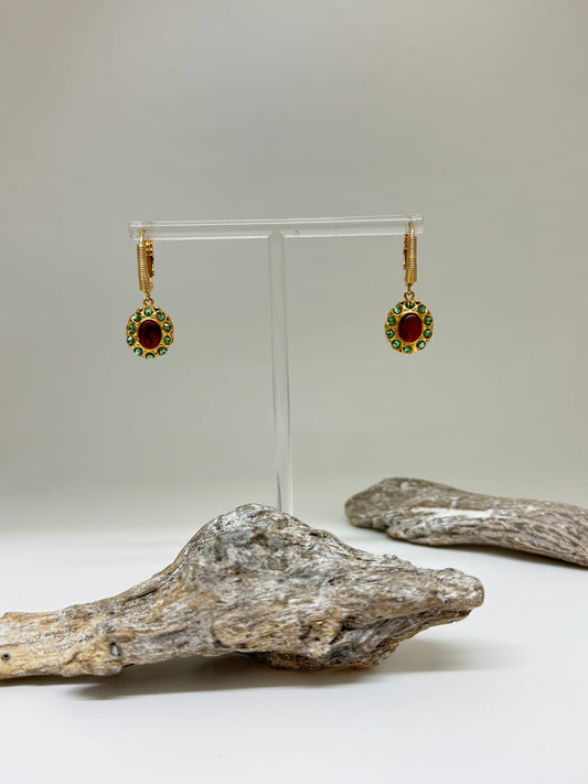 Boucles Tao Splash Fabriqué à la main à Marseille en France Gas bijoux Boucles Tao Splash